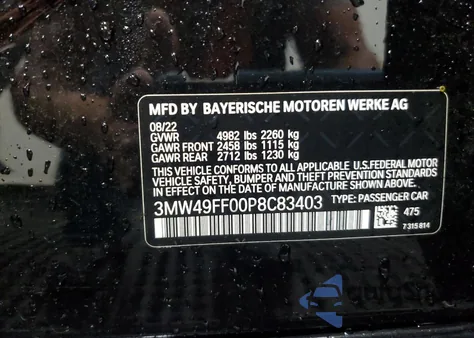 3MW49FF00P8C83403